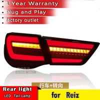 car accessories special for toyota new ruizhi led tail lamp assembly 10 12 modified water steering through tail lamp