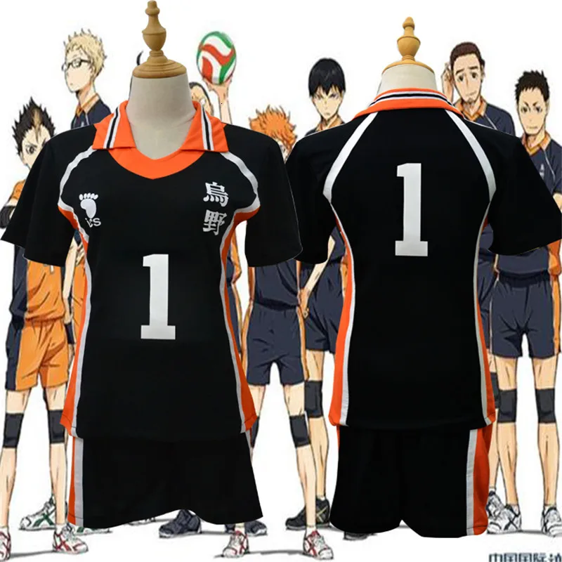 Спортивный костюм Haikyuu Cosplay школьная форма Karasuno для волейбола и клуба Hinata Shyouyou