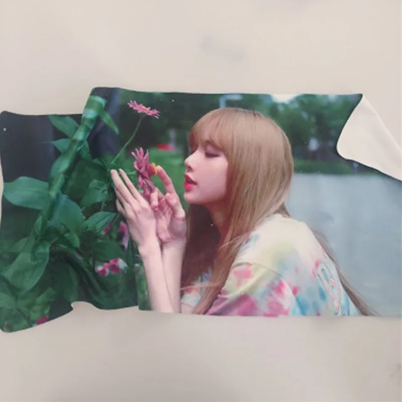 35*75 см Черно-розовая мягкая тряпочка для мытья ванны KILL THIS LOVE Photo Book JISOO LISA ROSE JENNIE высококачественный хлопок LJJ277