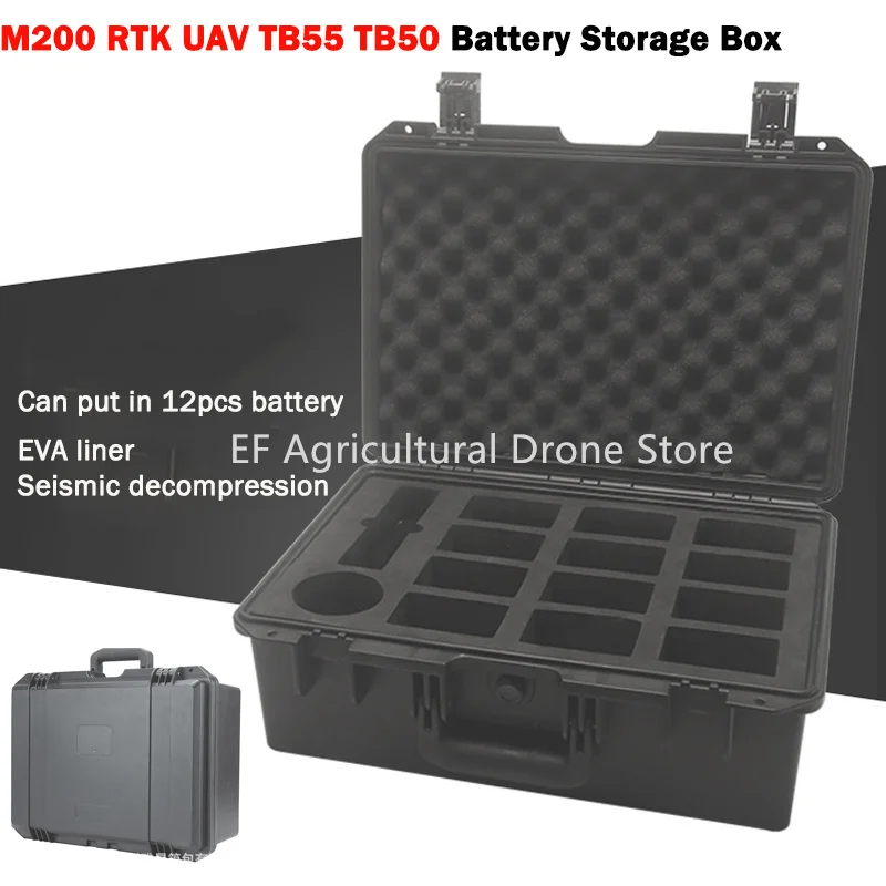 

Hard Case For DJI Inspire2 TB55 TB50×12 Drone Battery Case & Waterproof