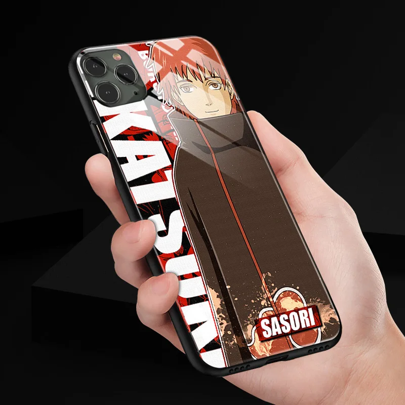 Чехол из закаленного стекла для iPhone SE 6 6s 7 8 plus x xr xs 11 12 mini Pro Max | Мобильные телефоны
