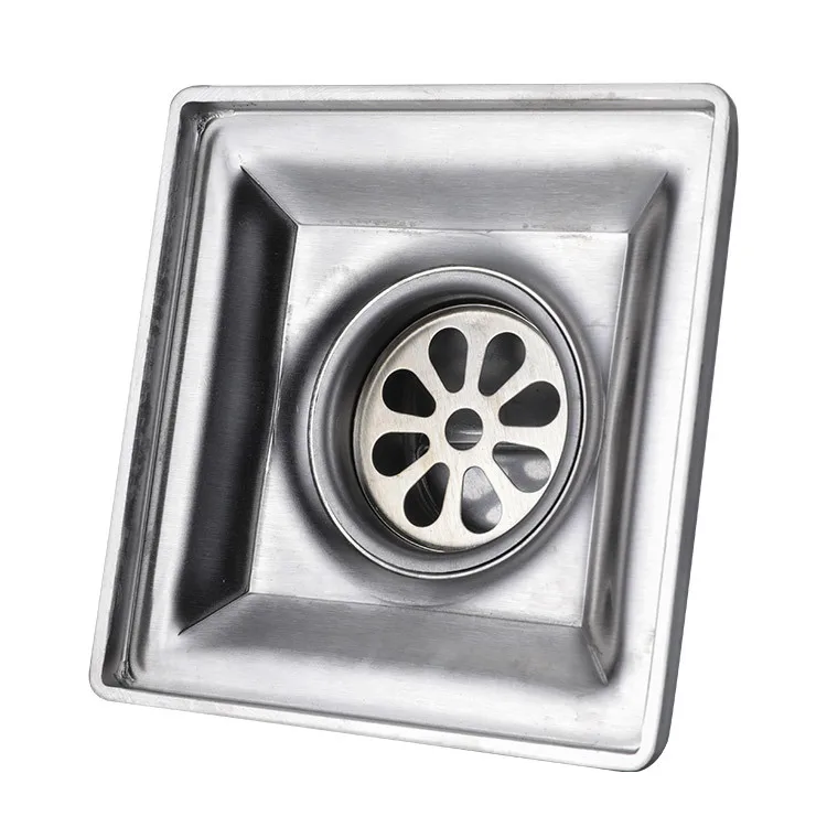 Утолщенный 304 сток в полу из нержавеющей стали насекомых и дезодорант ванная