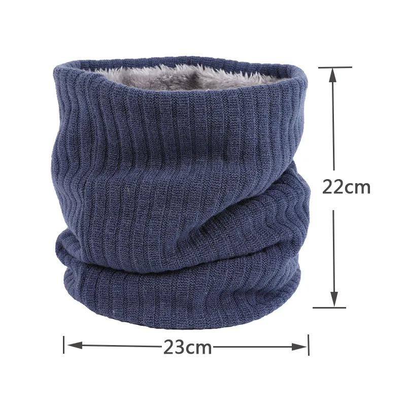 

Winter Thermal Outdoor Camping Hiking Skiing Scarf Faux Fur Knit Neck Warmer Ladies Warm Thick Man Women Comfortbale Scarves