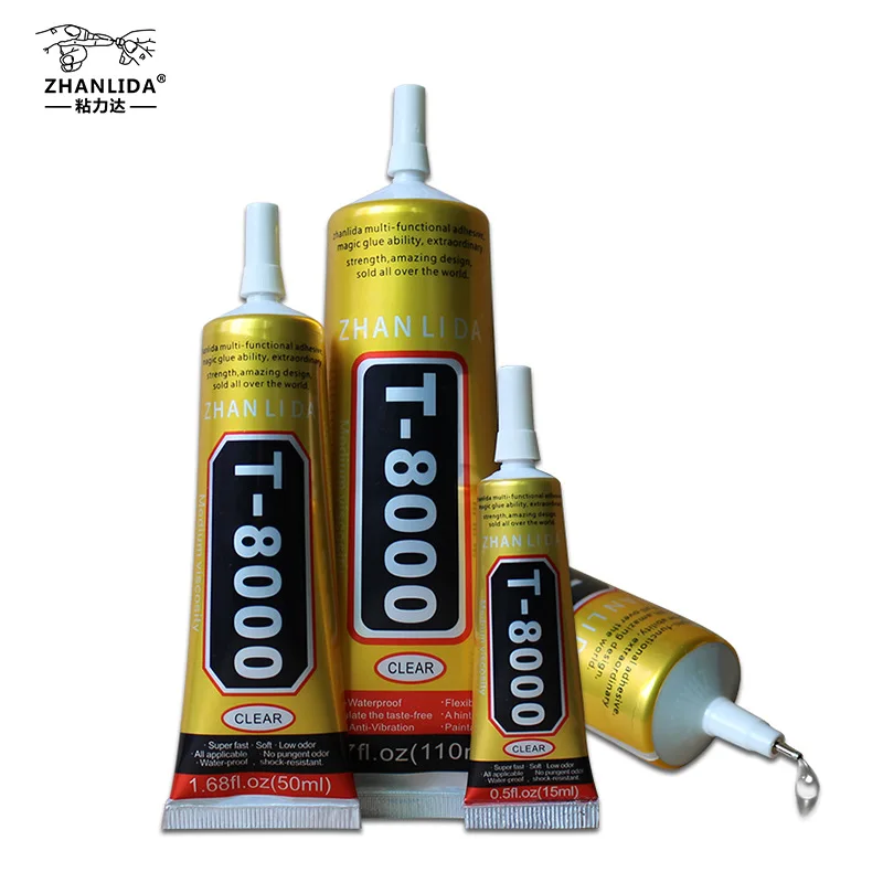 

ZHANLIDA50ML T-8000 эпоксидная смола стекло клей мобильный телефон планшет сенсорный экран ремонт специальный клей плитка керамическое украшение ...