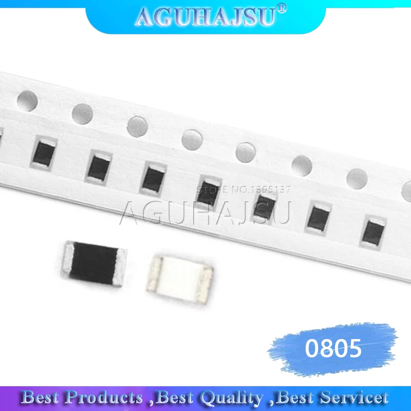 Держатель для чипа 100 SMD 1/4 Вт 0R ~ 10 м держатель 0 10R 100R 220R 330R 470R 1K 0805 K 10K 47K 4 7 330 Ом 470 шт.