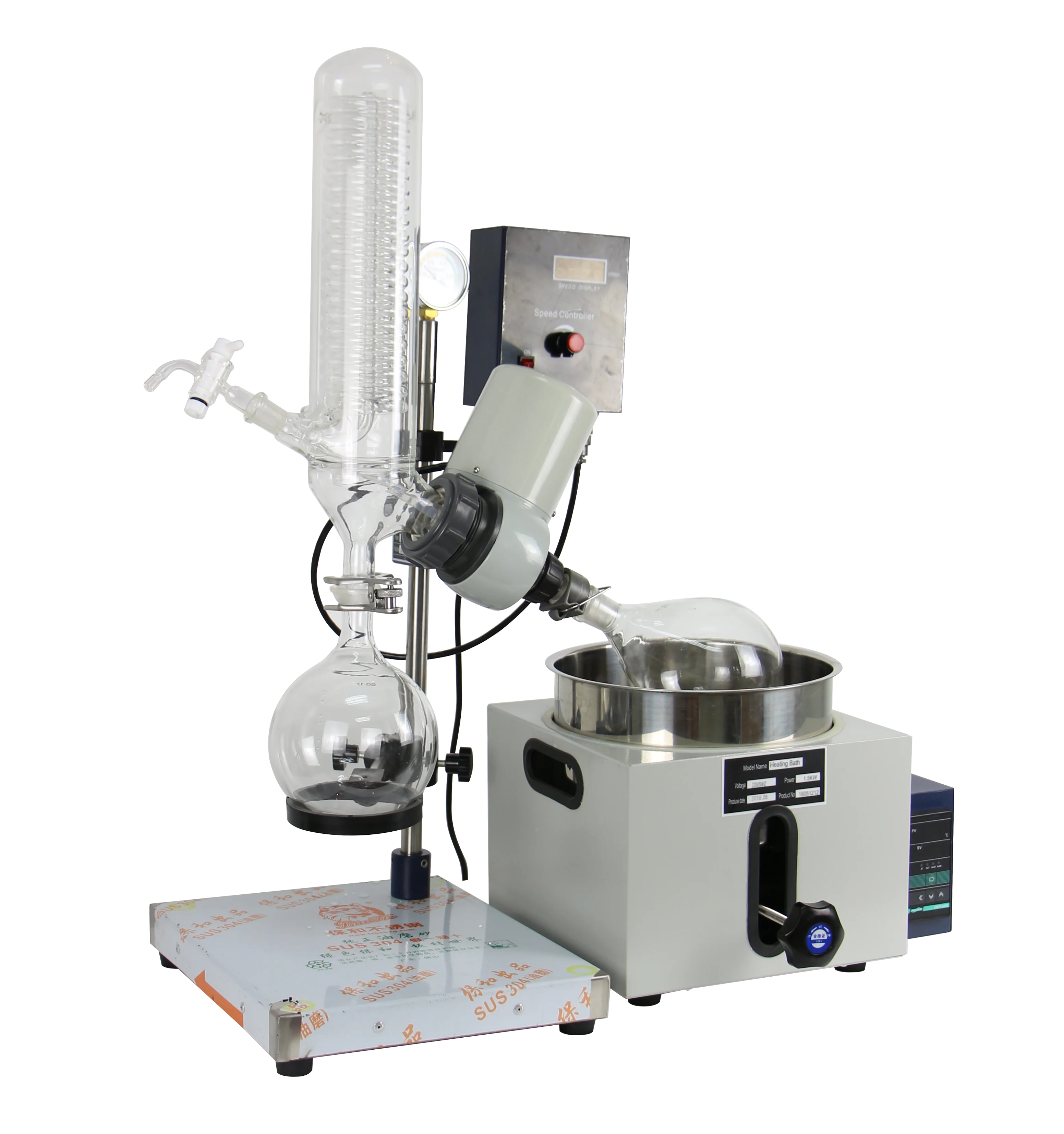 2Л роторный испаритель с водоструйным аспиратором вакуумный насос и циркуляция