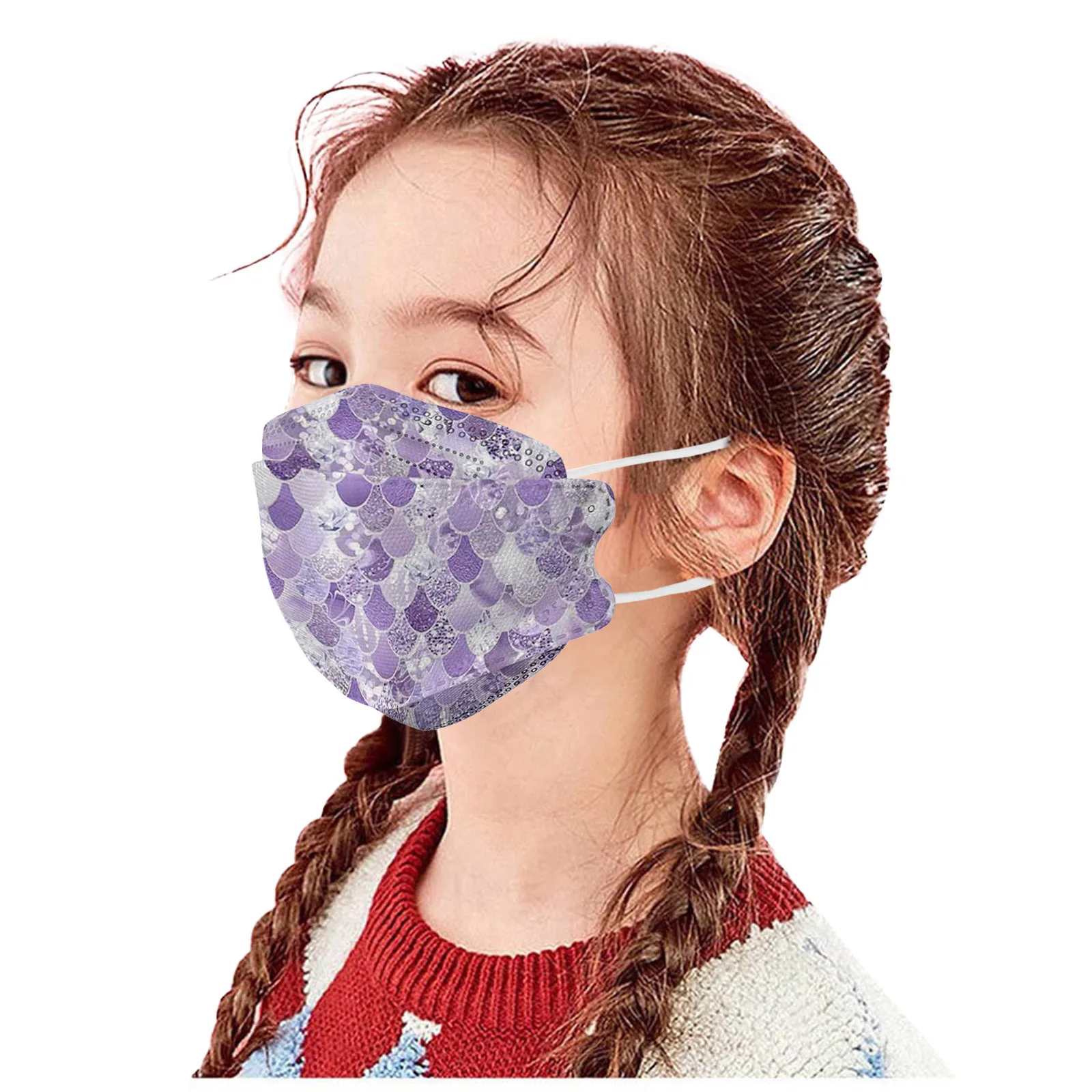 

10pc Child Kid Protective Masks For Face Designer Breathable Mouth Masks For Children Mascsrillas Masques Facemask Decoration