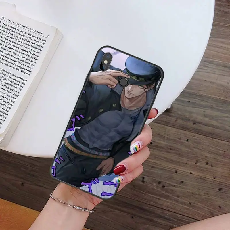 

JoJo's Bizarre Adventure Anime Phone Case For Xiaomi Redmi 7 9t 9se k20 mi8 max3 lite 9 note 8 9s 10 pro Soft Shell Cover