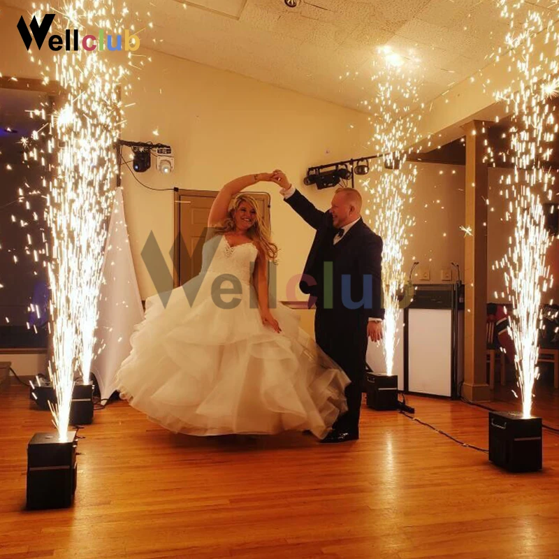 50 пакетов Ti Powder 200 г/пакет для холодной искры Firework Machine Свадьба Sparkular с