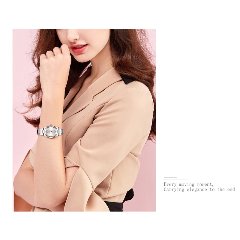 Часы наручные женские кварцевые брендовые Роскошные Повседневные Классические