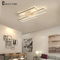 rectangle blackwhite modern led ceiling light for bedroom living room parlor surface mount home ceiling lamp lustre luminaries