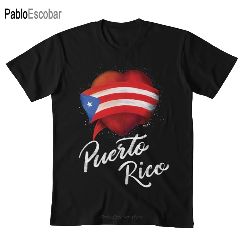 I Love Пуэрто Рико футболка Флаг борикума цзбаро флаг bandera boricua pride|Мужские футболки|