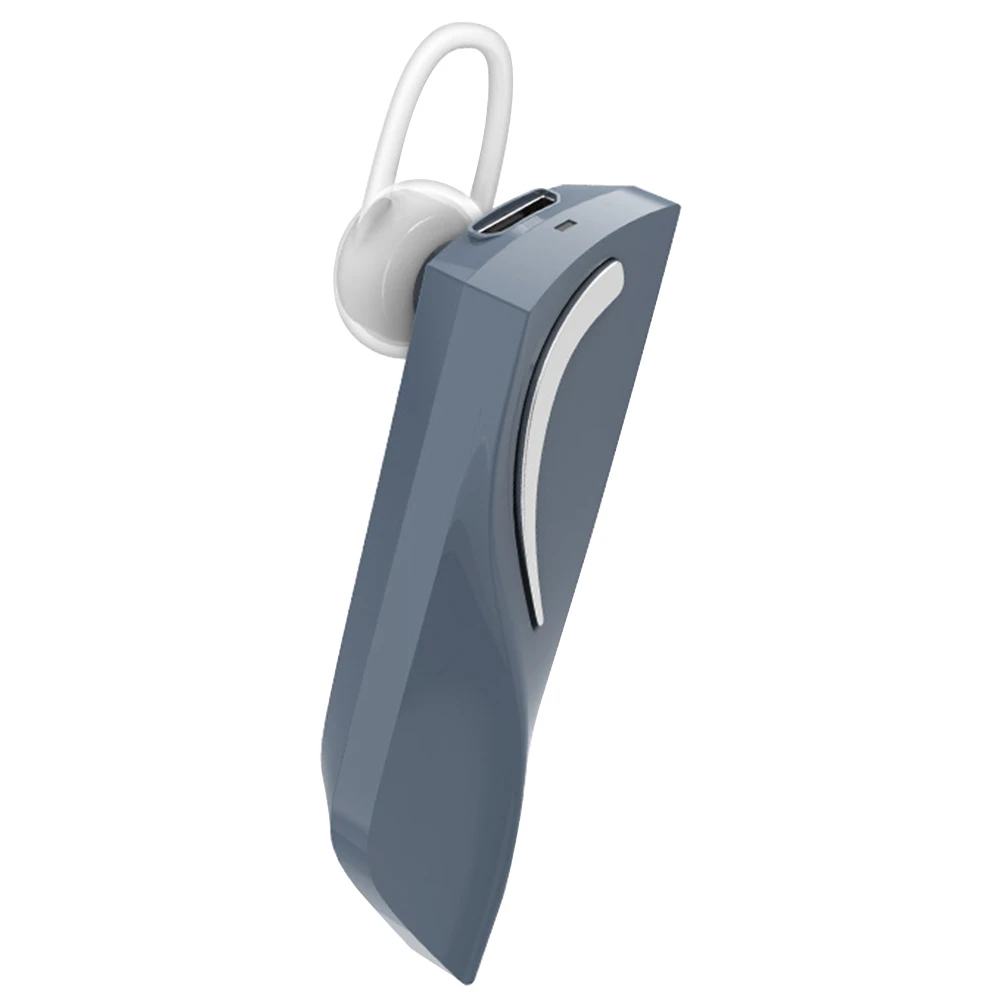 Серый Bluetooth наушники умный голосовой переводчик 28 языков беспроводной легкий легко носить Интеллектуальный мини учится в помещении мгновенный - Цвет: Серый