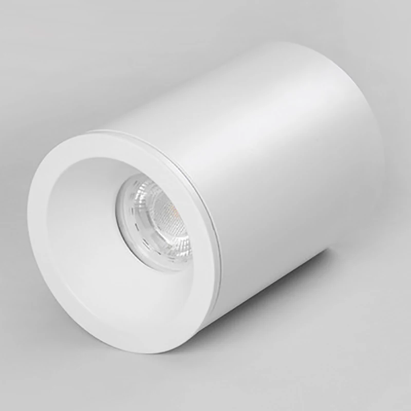 

Уличный водонепроницаемый светильник с поверхностным креплением, потолочные лампы в скандинавском стиле для коридора, балкона, круглый светильник GU10, потолочный светильник для чашки, 5 Вт, IP65