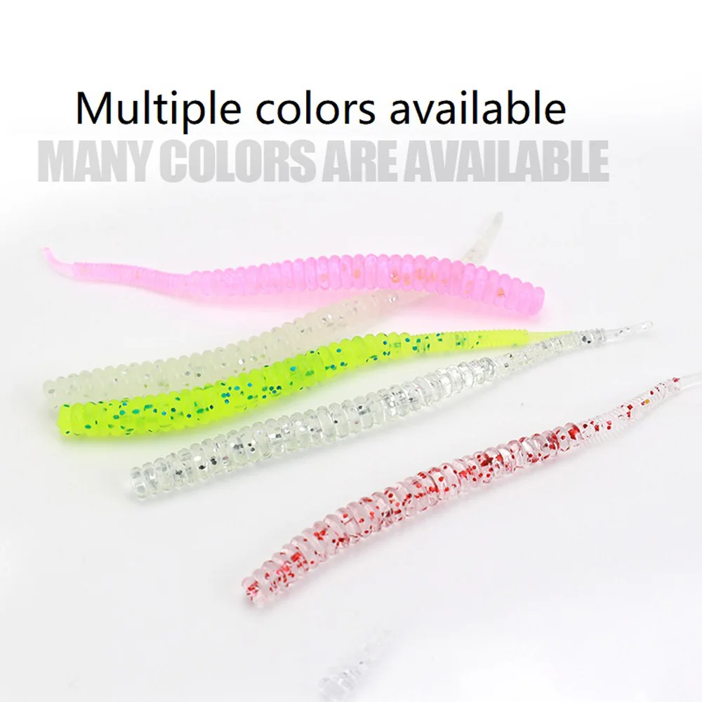 20 шт./лот рыболовная Маленькая Мягкая приманка 50 мм 60 воблер искусственная