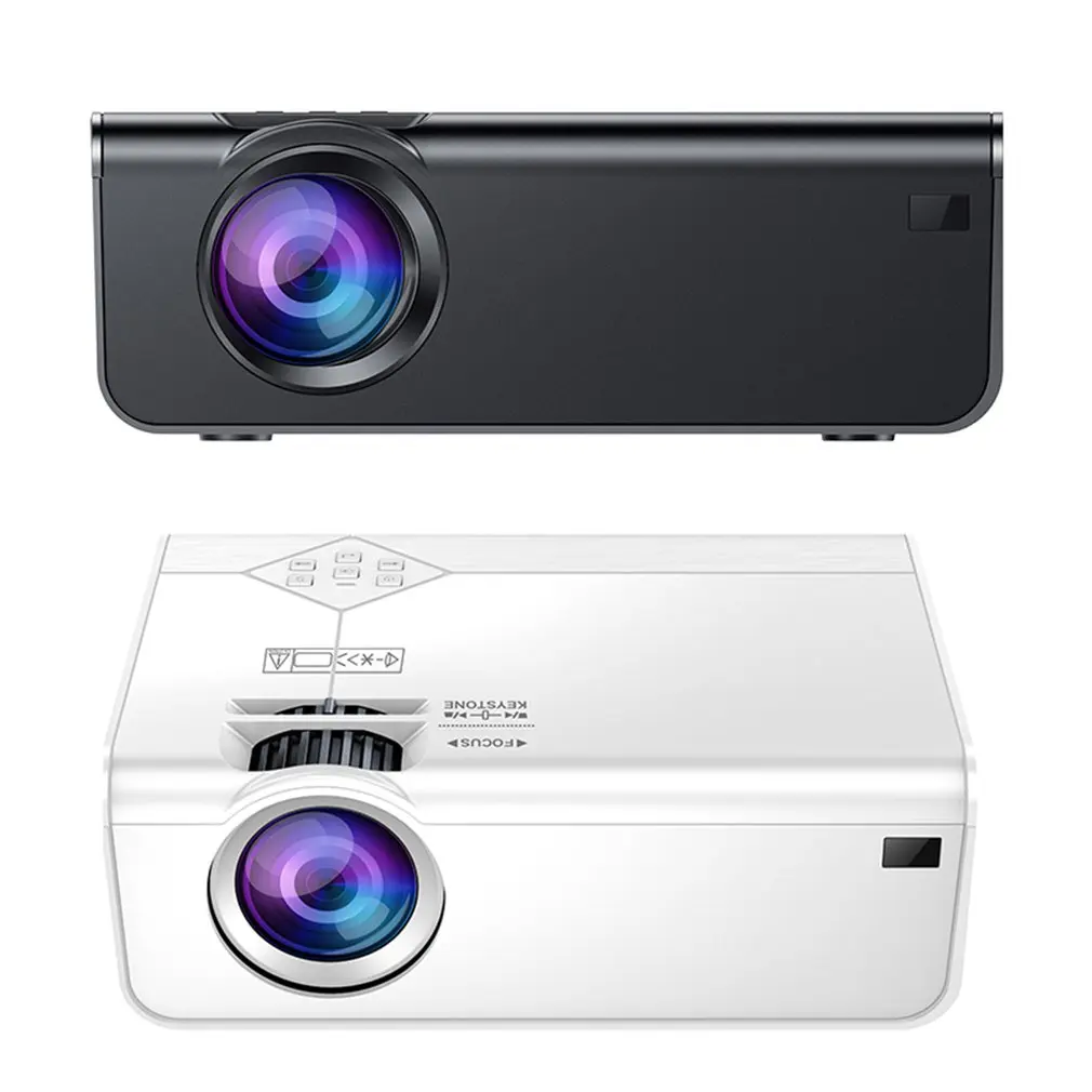 

A13 English Version WiFi Wireless Same Screen High Definition Projector Large Screen And Stereo Speakers Same Screen Type