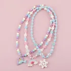 Makersland подвеска дружба для девочек подвеска мороженое бисерные ожерелья разноцветные ювелирные изделия дизайн в качестве подарка на Рождество 2020