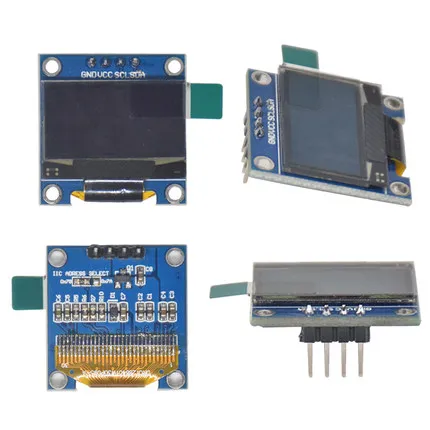 Новый дизайн 2020 10 шт./лот 4pin 128X64 OLED ЖК дисплей светодиодный модуль 0 96 &quotI2C IIC