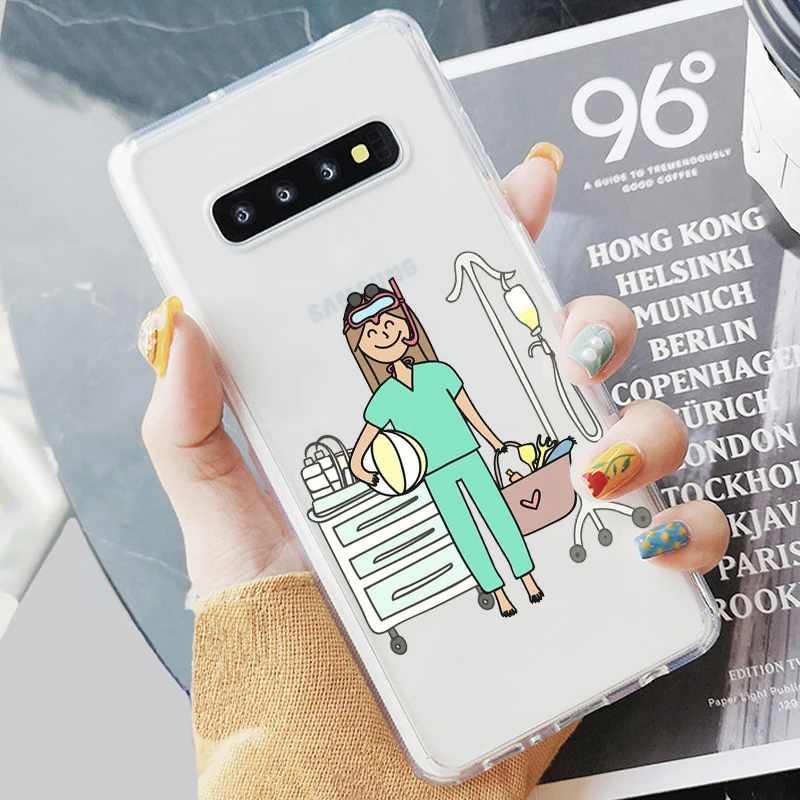 Мягкий ТПУ чехол для телефона Samsung 2017 A5 A50 S7 S9 S8Plus S10 A6 A8P Note8 + | Мобильные телефоны и