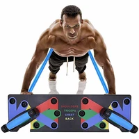 9 in 1 push up rack board men women comprehensive fitness exercise push up stands body building training system home equipment