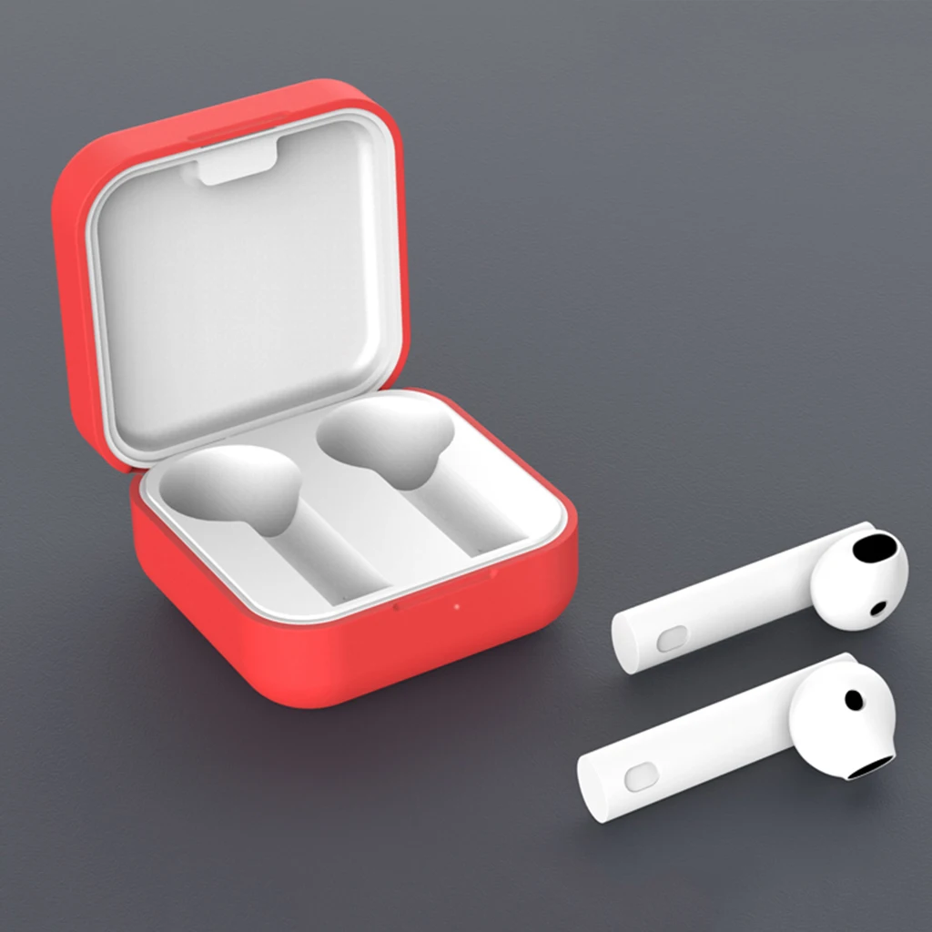 Силиконовый чехол для наушников Xiaomi Air2 SE защитный Bluetooth портативный силиконовый |
