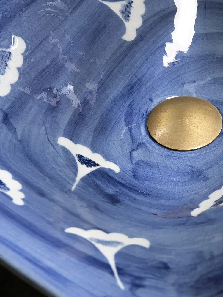 Раковина прямоугольной формы в европейском стиле китайская искусственная