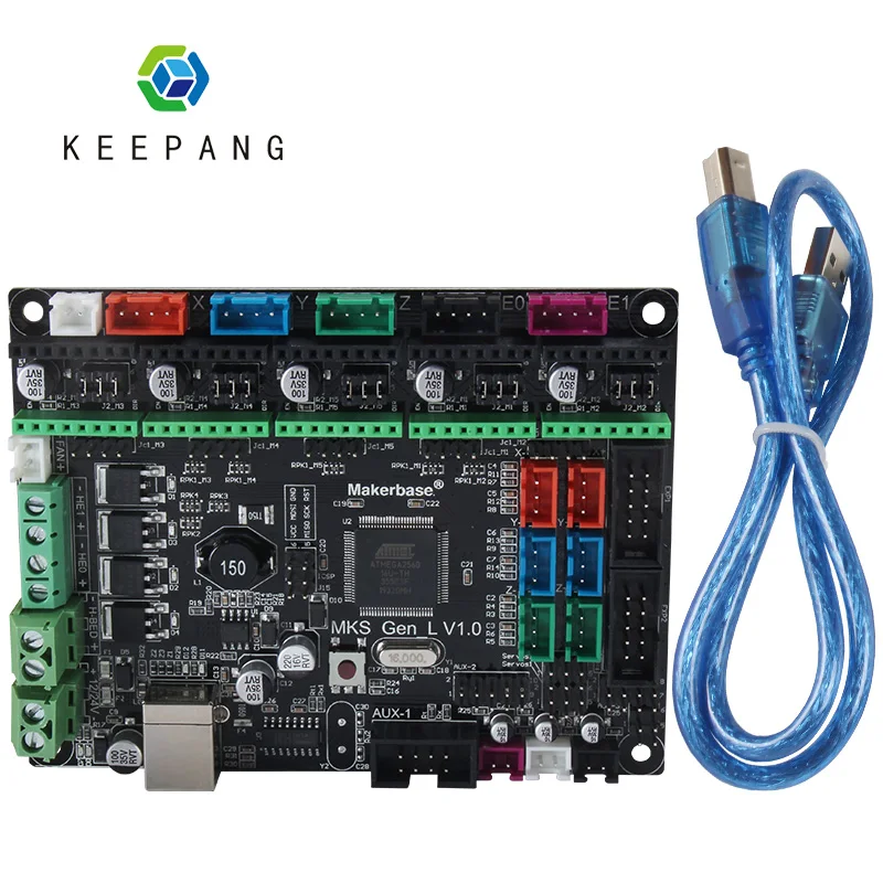 Плата контроллера MKS GEN L V1.0 плата для 3D принтера совместимая с Ramps 1 6 Mega 2560 R3