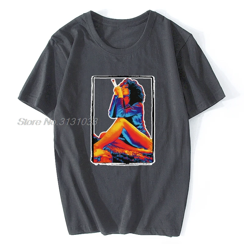 Летняя футболка забавная ретро винтажная Сексуальная Женская Дымчатая на заказ