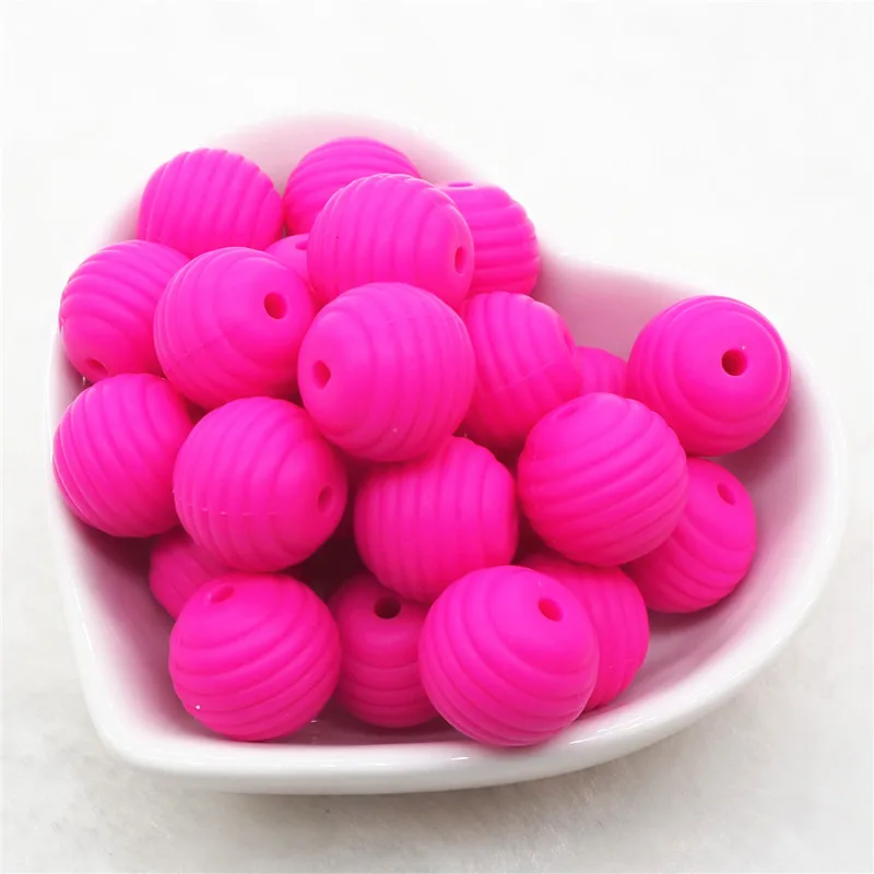 Fuchsia Chenkai 10 шт. BPA Free силиконовый галстук-бабочка Прорезыватель для зубов бусины DIY Baby Shower Прорезыватель для зубов Монтессори Сенсорная игрушка бант-узел Аксессуары - Цвет: Fuchsia