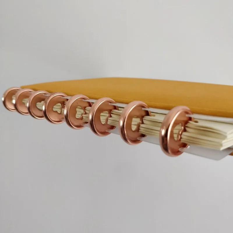 20 шт. 23 мм блокнот с переплетением кольцевой пряжкой пластиковая свободная