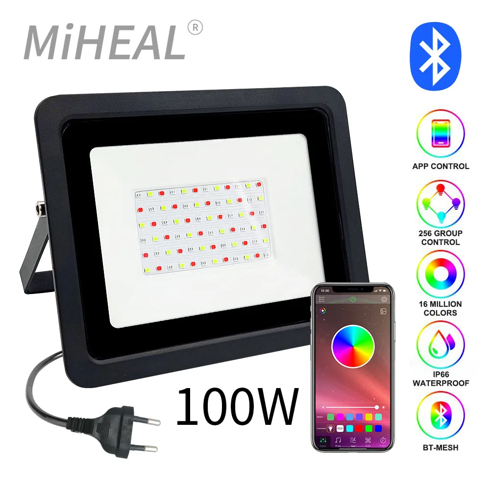 Светодиодный RGB-прожектор 50 Вт 100 IP68 220 В | Лампы и освещение