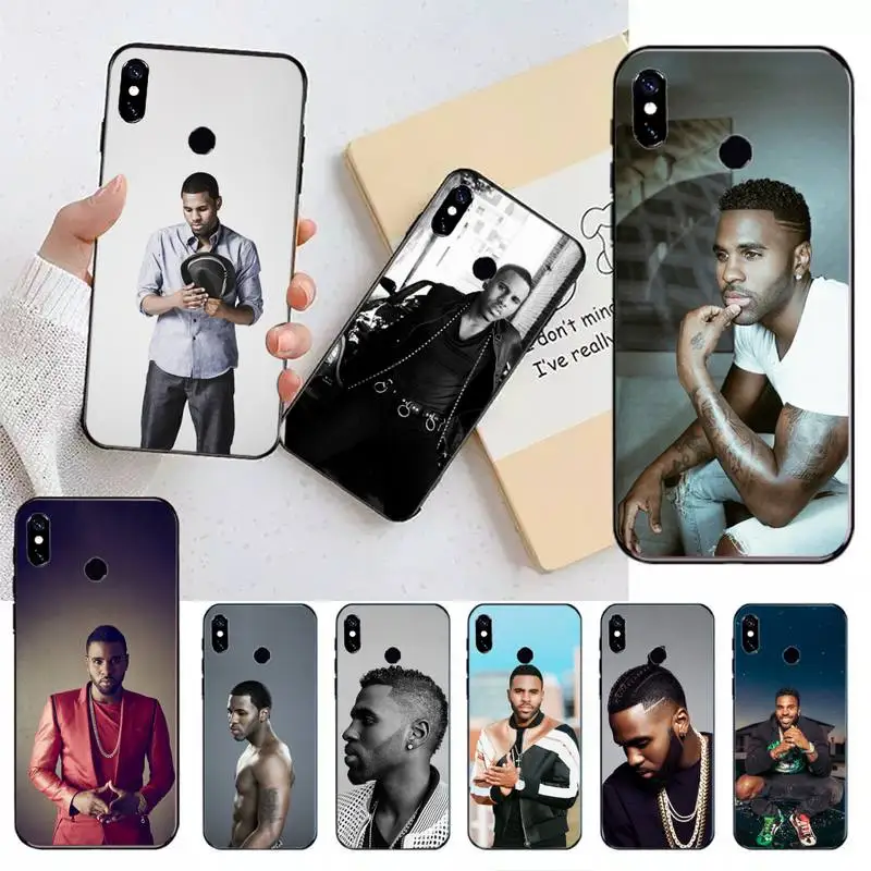 

Jason Derulo American singer Phone Case For Xiaomi Redmi note 7 8 9 t max3 s 10 pro lite Luxury brand shell funda coque