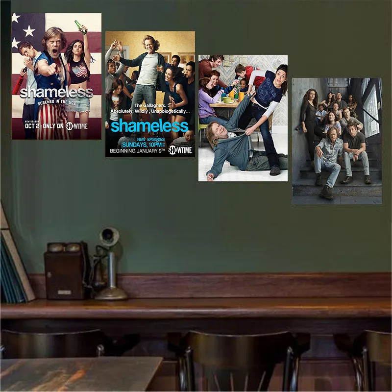 Shameless Movie Poster Classic White Coated Paper Art Home Decor Bedroom Living Wall | Дом и сад