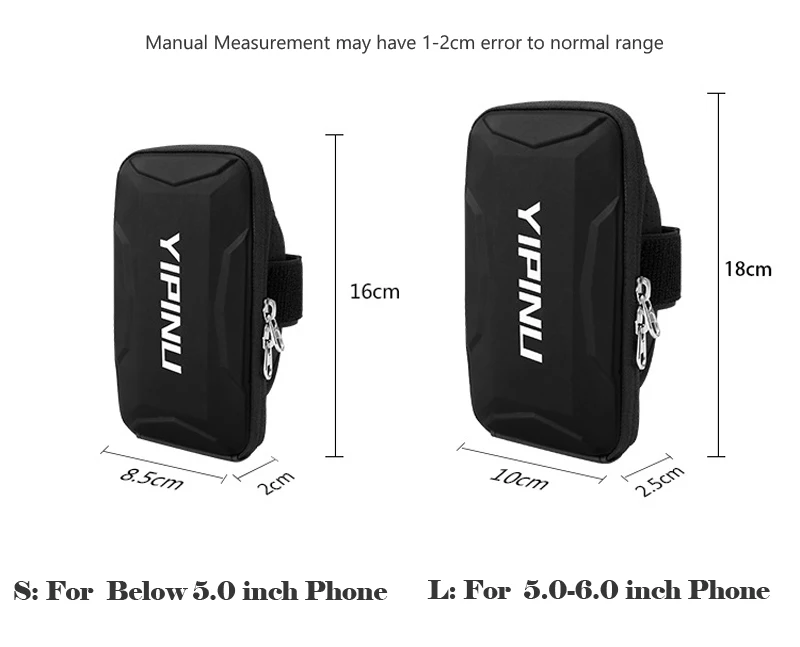 Waterproof Sports Gym Fitness Running Arm Bag Wrist Wallet Jogging Phone Holder Purse Armband Cycling Pouch Accessories