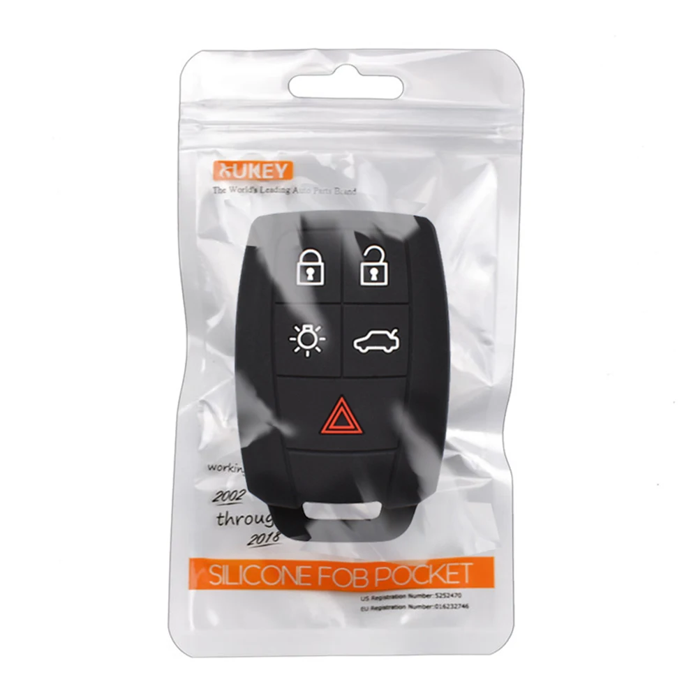 Силиконовый чехол для ключа с дистанционным управлением Volvo XC90 C70 S60 D5 V50 S40 C30 5