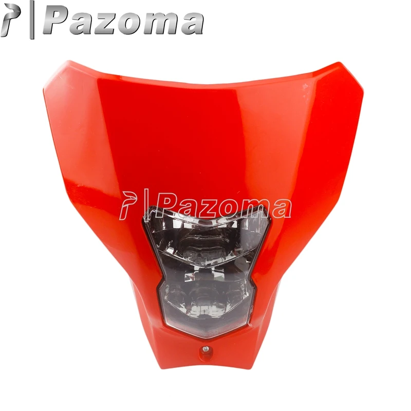 E13 мотокросс эндуро CRF XR фара Redmoto передняя лампа HI/LO луч H4 Лампа для Honda CRF250L CRF450L XR650L CRF230F