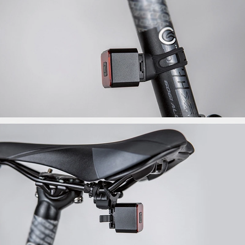 

Yalebike Bicycle Tail Light Smart Sensor Bicycle Brake Tail Light USB Rechargeable Outdoor Waterproof Bicycle Tail Light
