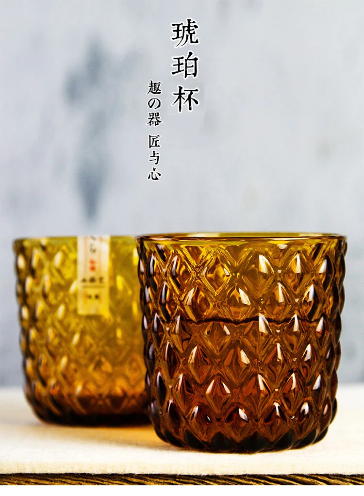 

Retro Japanese Wine Glass Crystal Transparent High Quality Whiskey Cocktail Wine Glass Verre Pour Boire Kitchen Barware DB60JB