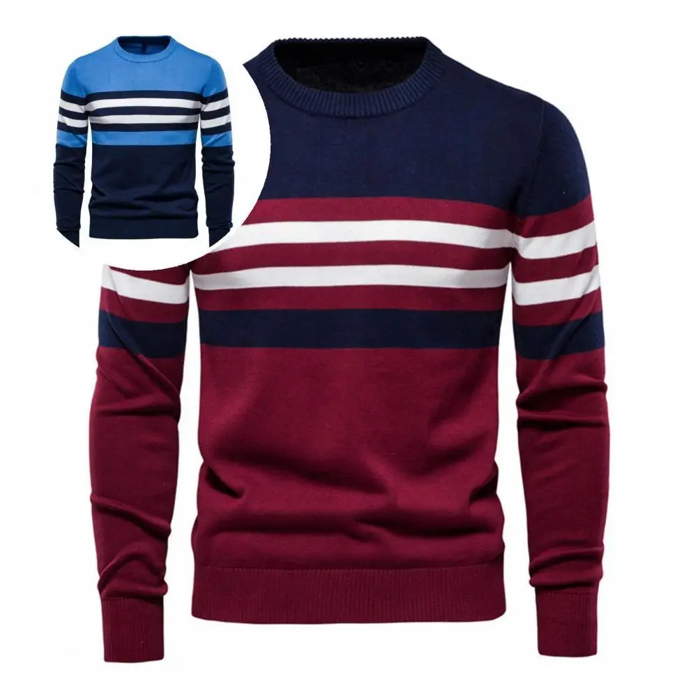 

Осенний эластичный простой износостойкий свитер с длинным рукавом на весну и зиму свитер для работы