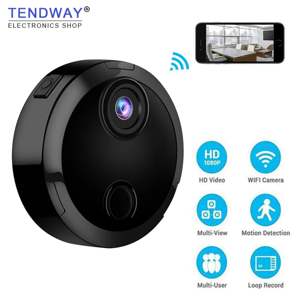 HDQ15 1080P HD Wi-Fi IP камера беспроводная скрытая домашняя безопасности Dvr ночное
