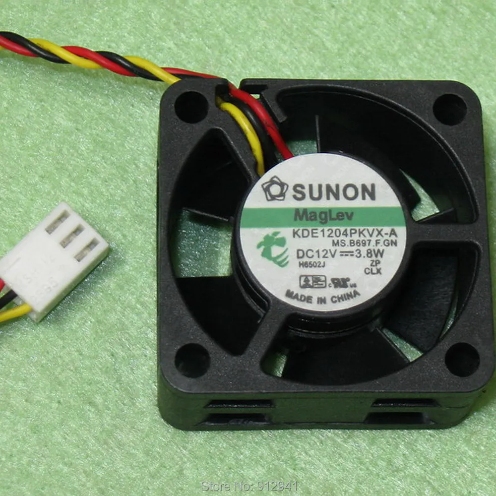B54 SUNON Maglev KDE1204PKVX-A 4020 40 мм x 20 кулер Вентилятор охлаждения 12V 3 8 W провода 3Pin разъем