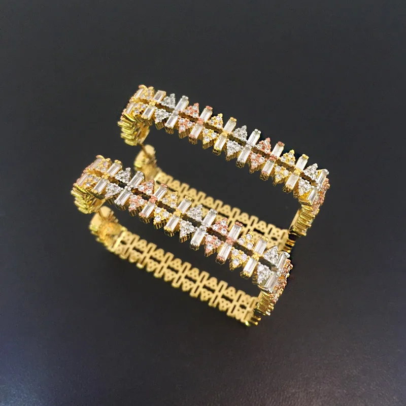 

Ювелирные изделия Lanyika, в форме зубчатого колеса, с микроинкрустацией, для вечеринок, юбилеев, банкетов, ежедневно, лучший подарок