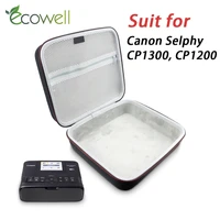 ecowell eva protective hard case for canon selphy cp1300 cp1200 photo printer kn 36in kn 108in protable travel carry storage bag