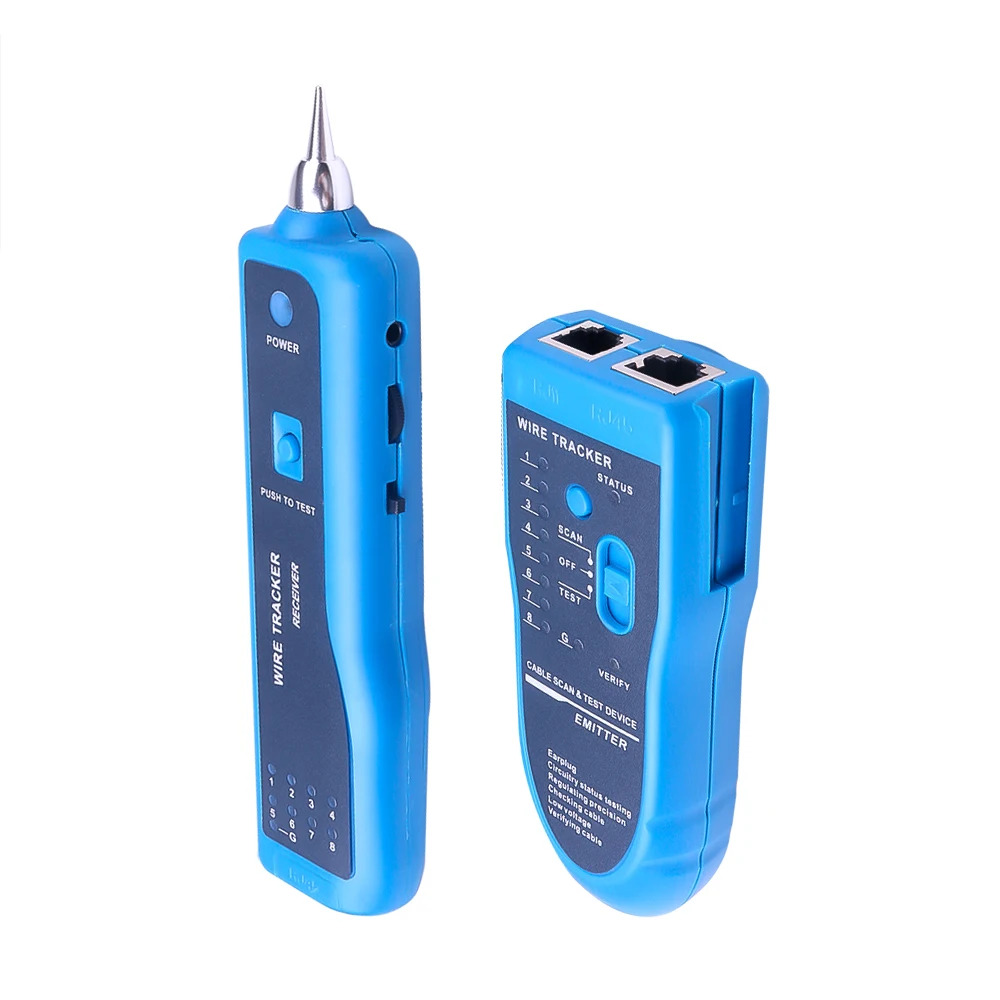 Кабельный тестер RJ45 Cat5e Cat6 CAT6A детектор для обнаружения телефонных проводов и