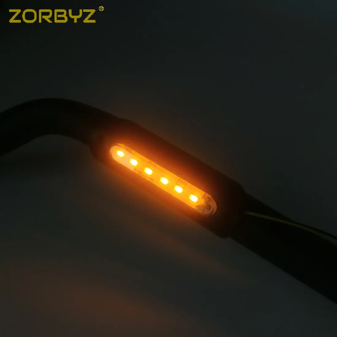 ZORBYZ мотоцикл 1 дюйм 25 мм высота лампа поворота боковой свет для рынков чоппера
