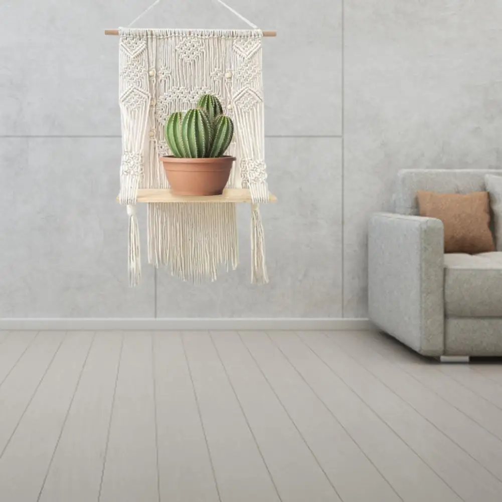 Тканый гобелен ручной работы в скандинавском стиле украшение комнаты фермерская