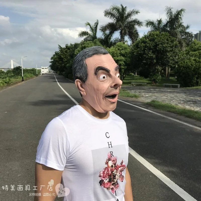 Mr. Bean маска Cos знаменитости британская забавная звезда реквизит для выступлений