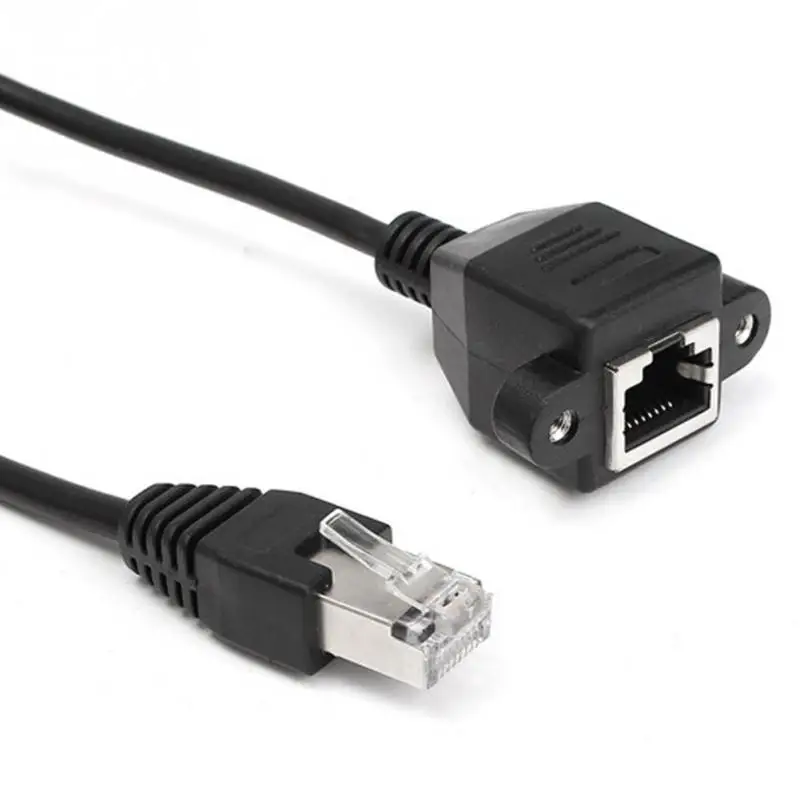 Резьбовой удлинитель для кабеля LAN 30 см 60 см| |