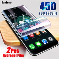 2 4pcs hydrogel film for samsung s22 s21 s20 s10 s9 s8 plus note 20 10 screen protector film for samsung a12 a32 a51 a52 a72 a71