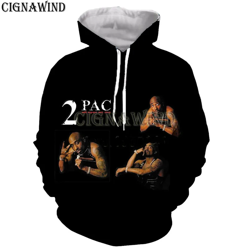 Толстовка Мужская/женская с 3D-принтом модный дизайн в стиле хип-хоп 2pac Tupac/b. I.g